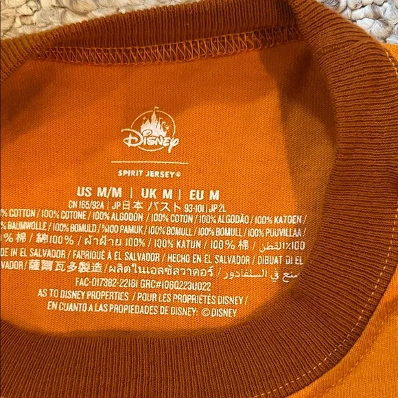 Epcot Flower & Garden Festival Orange Bird Spirit Jersey - Picture 6 of 7